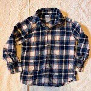 Carters Flannel Shirt